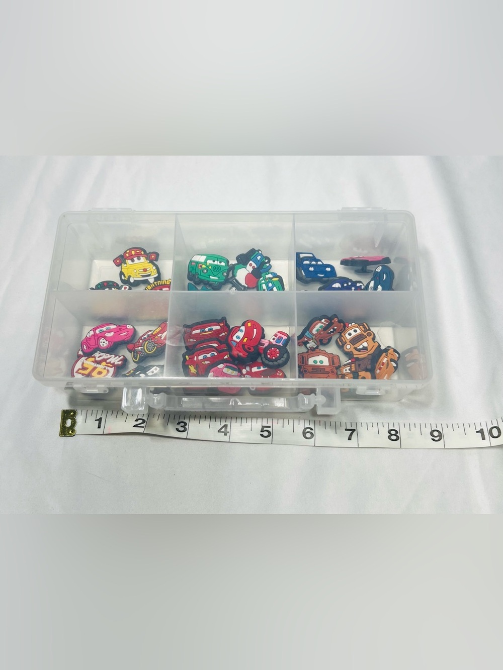 Large Lot of approximate 40 Cars Theme PVC Shoe Charms Compatible with Crocs - Picture 2 of 4
